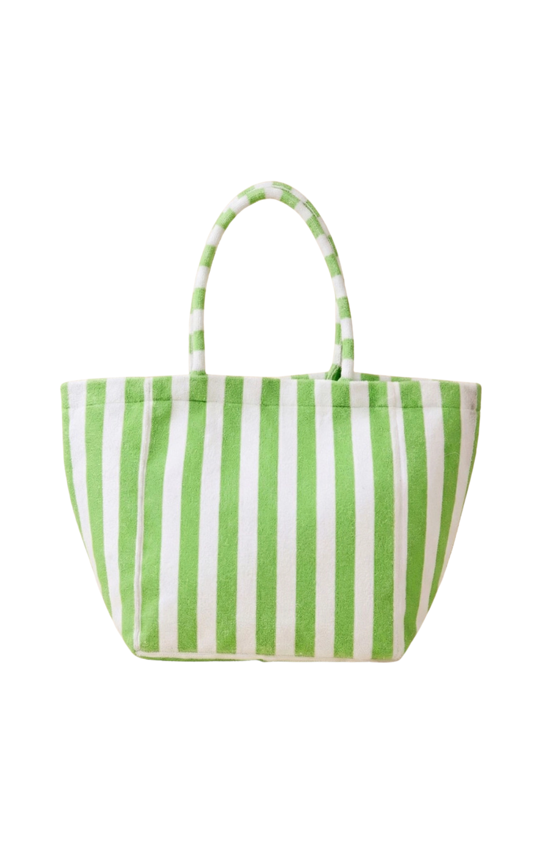 Striped Terry Tote Bag