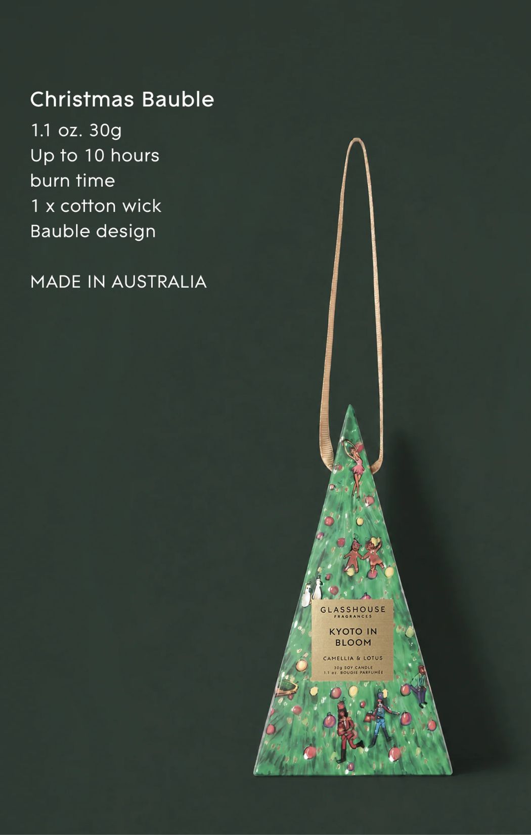 GF 1.06 oz. Christmas Bauble Candle