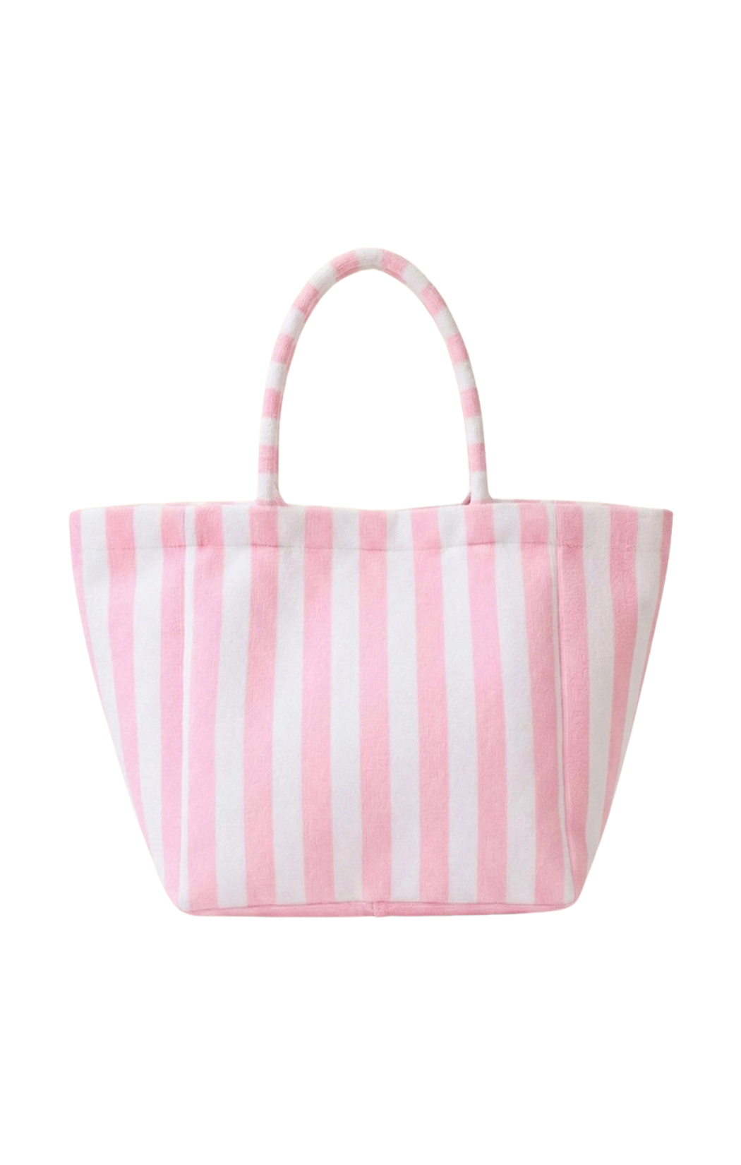 Striped Terry Tote Bag