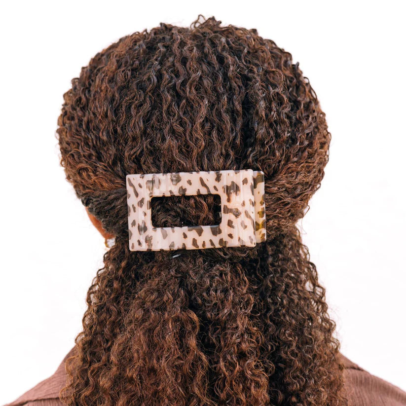 Medium Flat Rectangle Hair Clip