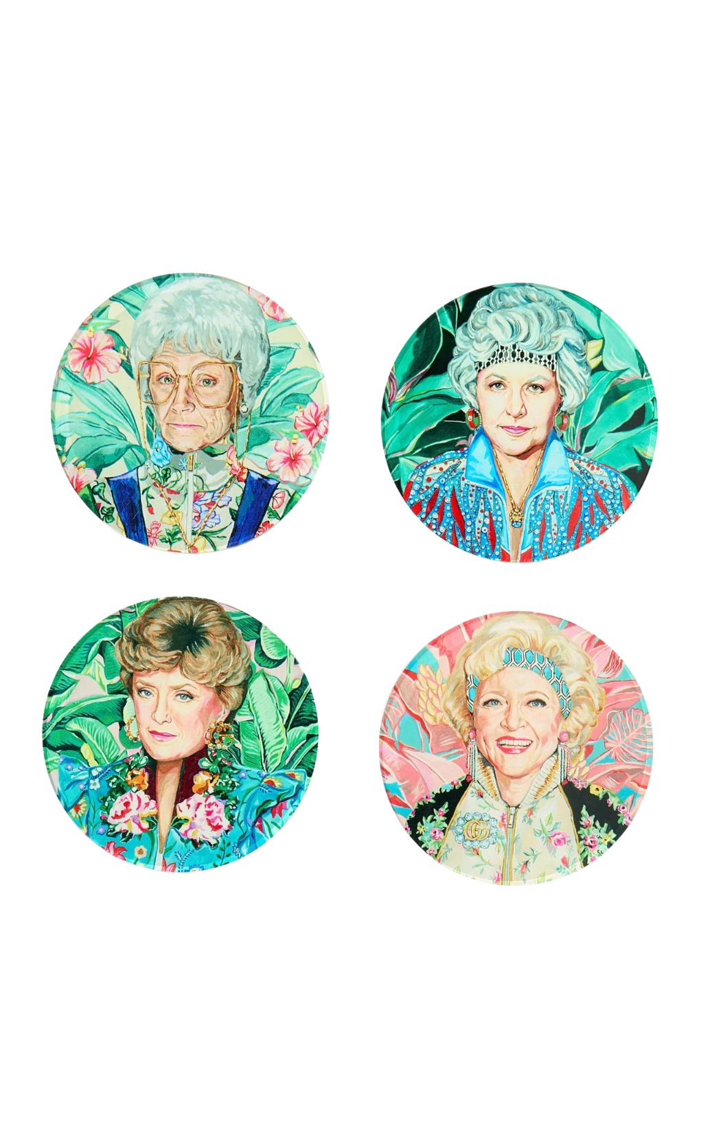 Golden Gals Coasters