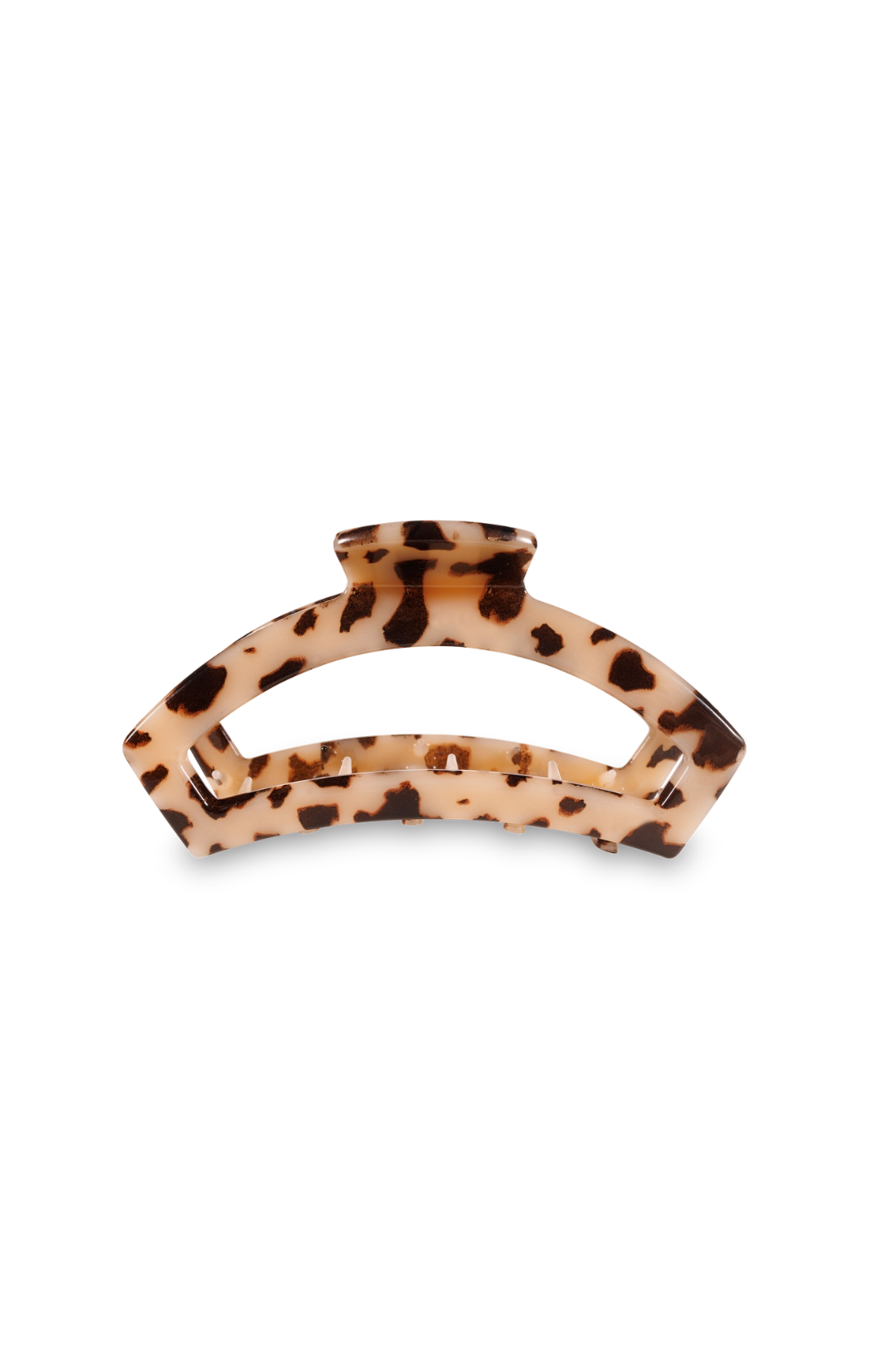 Open Hair Clip Medium Blonde Tortoise