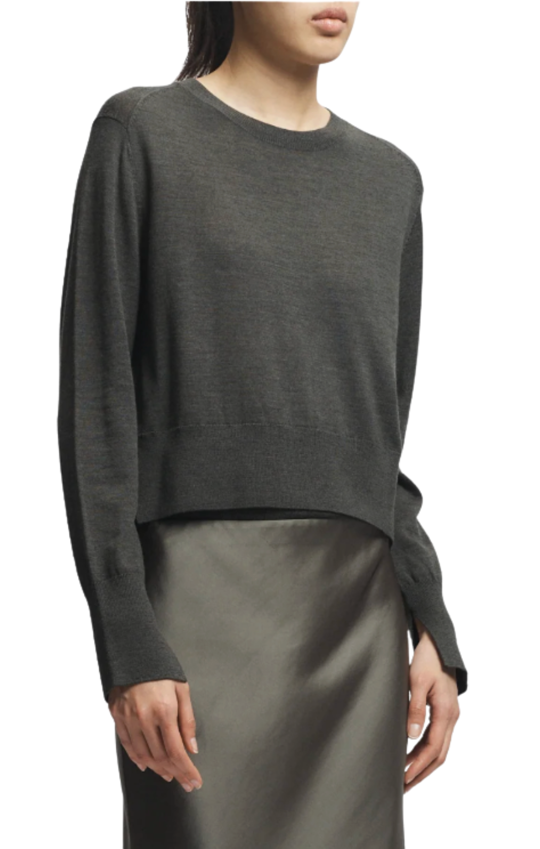 Elodie Layered Crewneck Knit