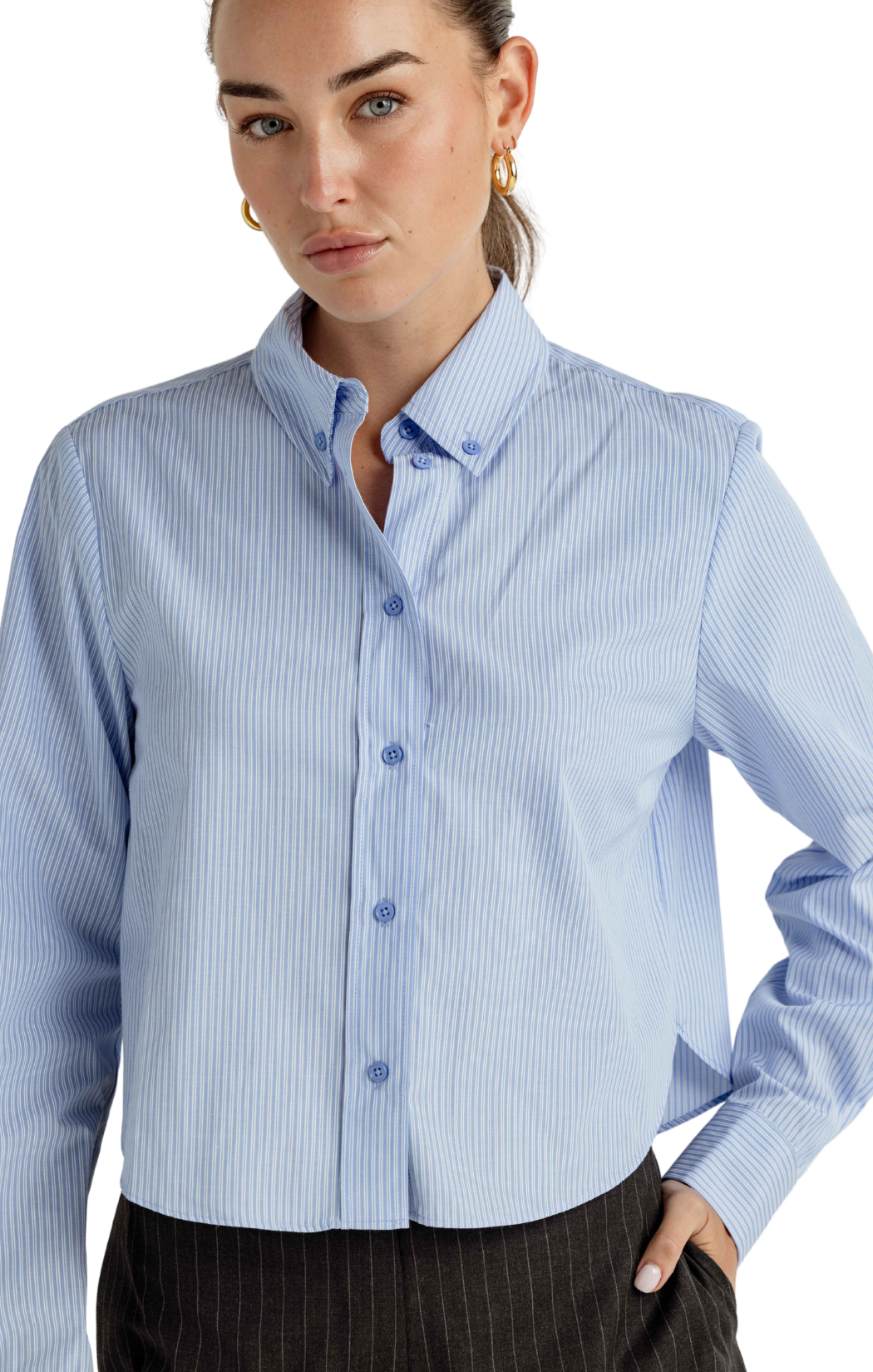 Oxford Stripe Lexie Shirt