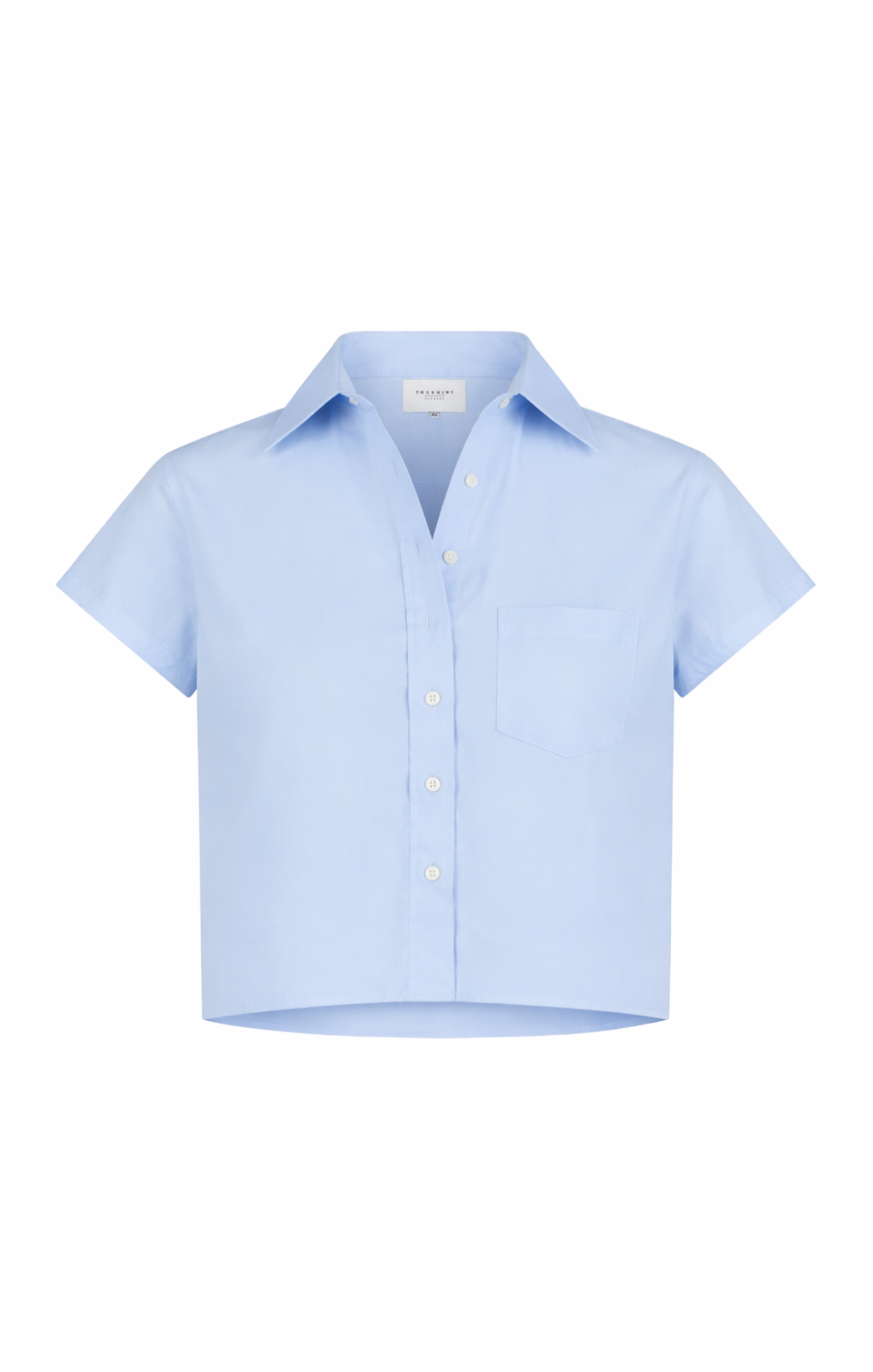 The Boxy Short Sleeve Cropped Shirt