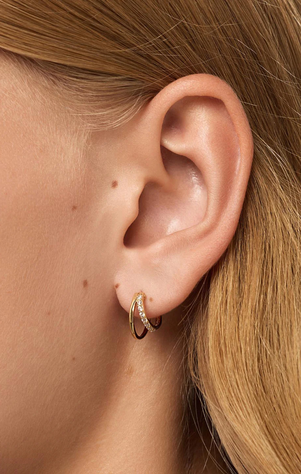 Toda Double Hoop Earrings