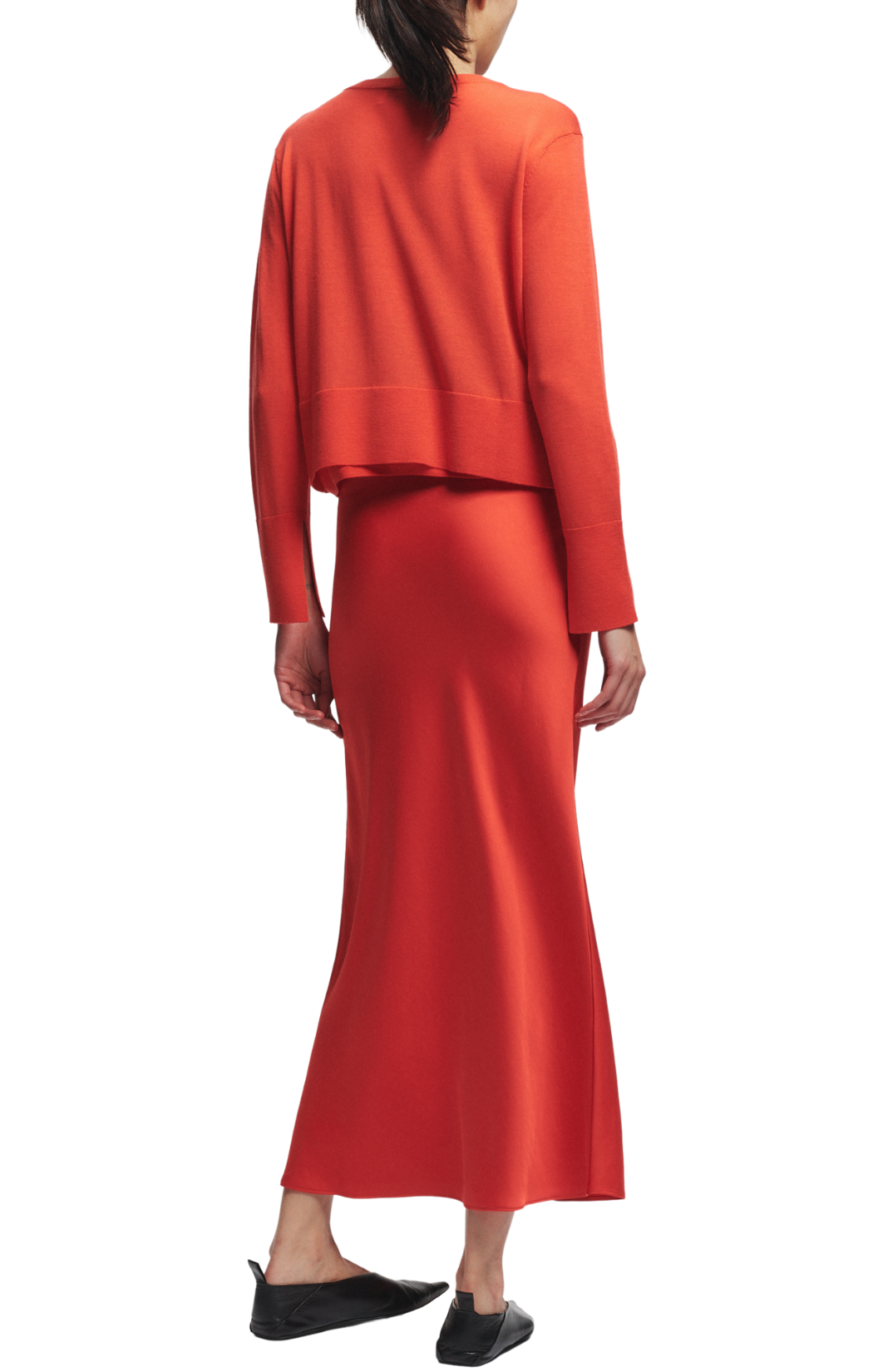 Talia Charmeuse Maxi Skirt