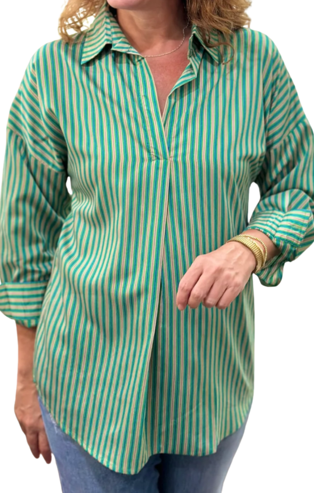 Preppy Star Elbow Top