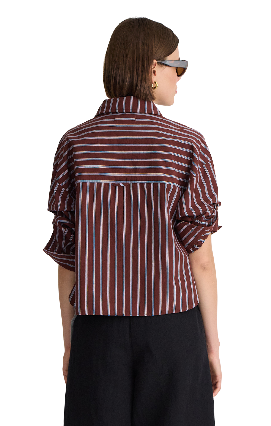 Cropped Isolde Button Down