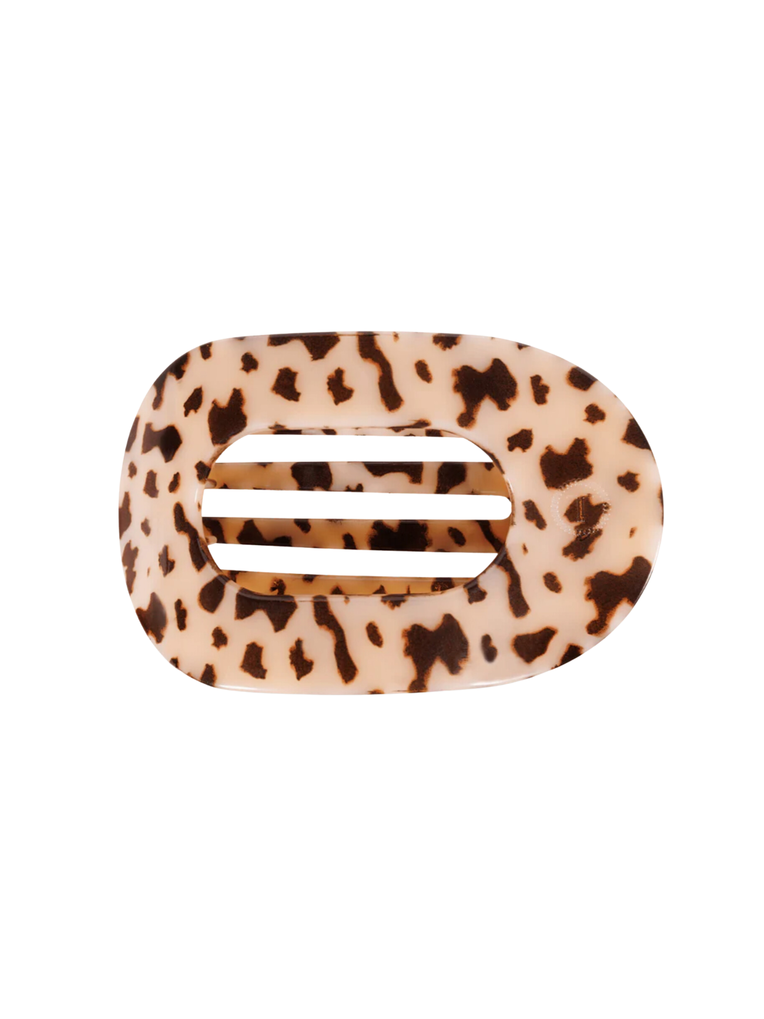 Large Flat Round Hair Clip