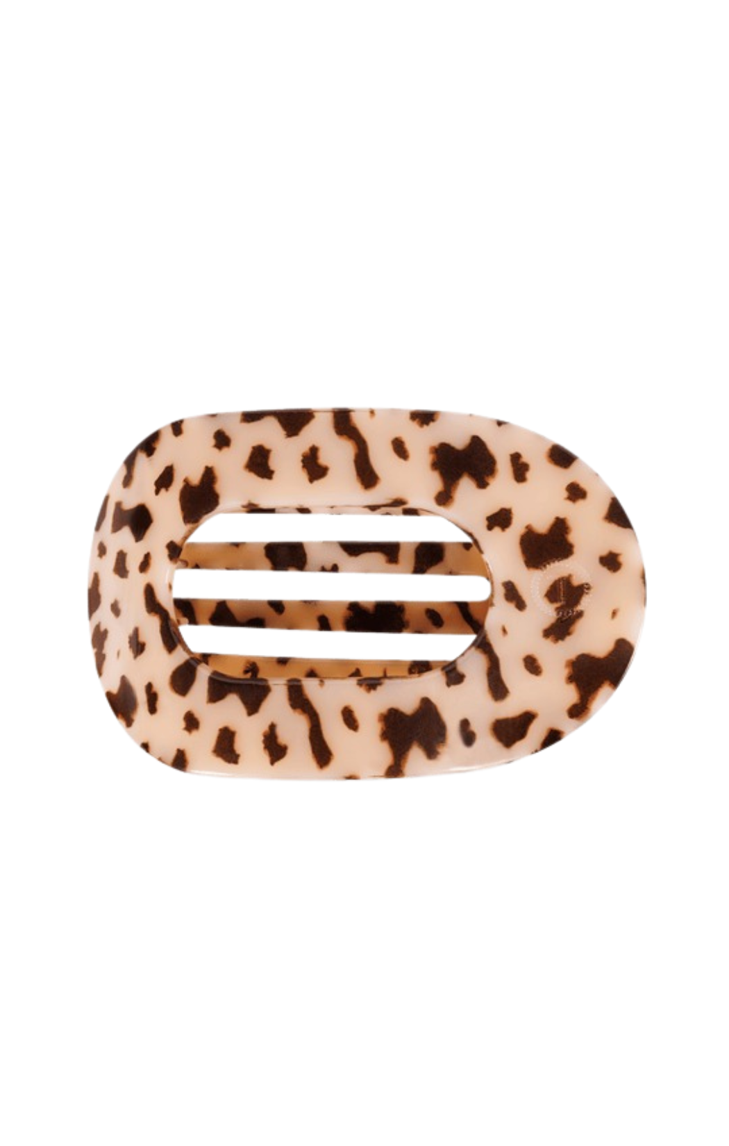 Large Flat Round Hair Clip