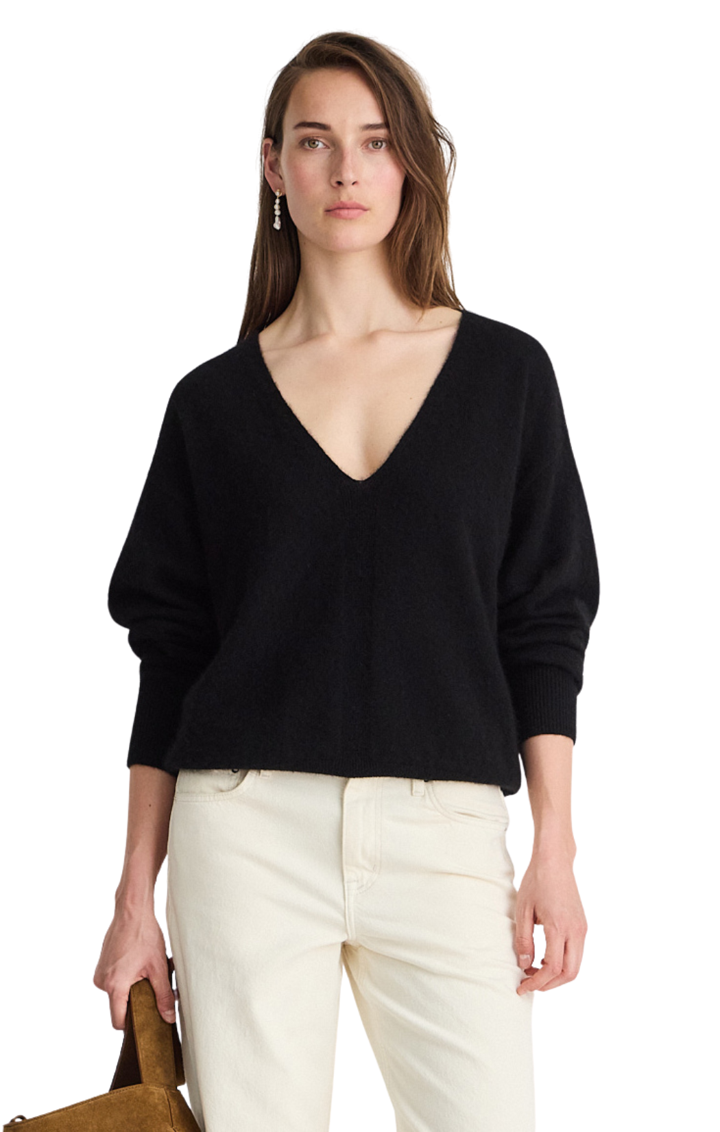 Softest Silk Cashmere V-Neck