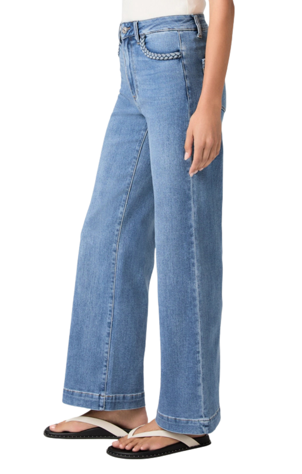 Anessa 31" Braided Pocket Edge