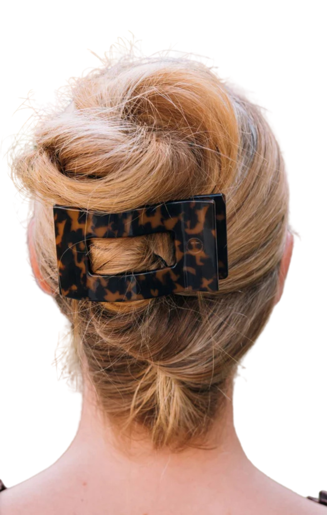 Large Flat Rectangle Hair Clip