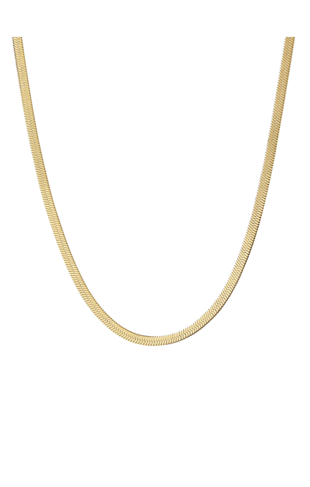 Ina Herringbone Chain Necklace