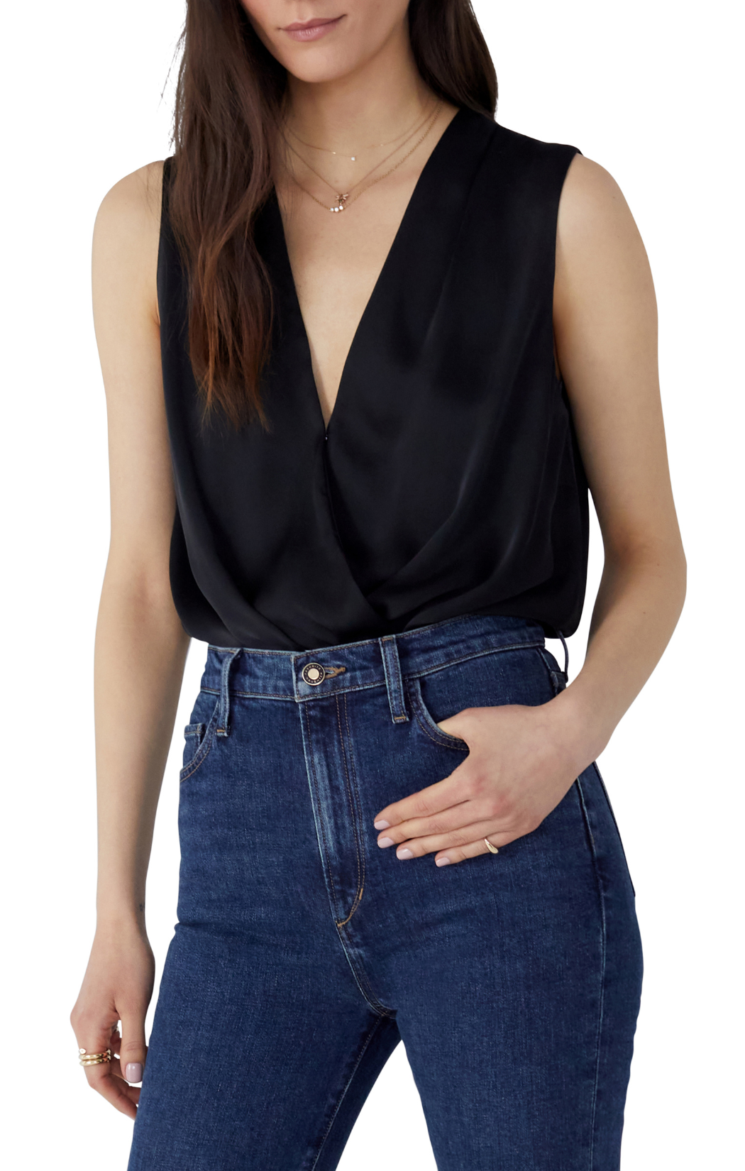 The Sleeveless Date Blouse