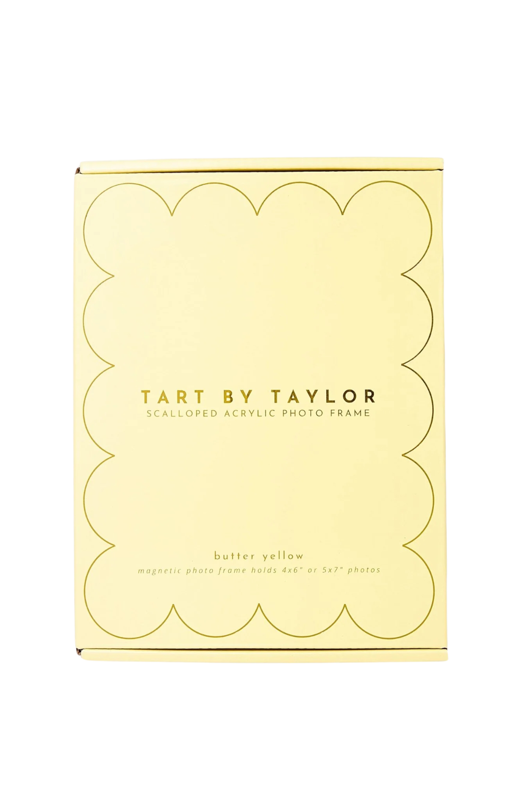 Butter Yellow Acrylic Picture Frame