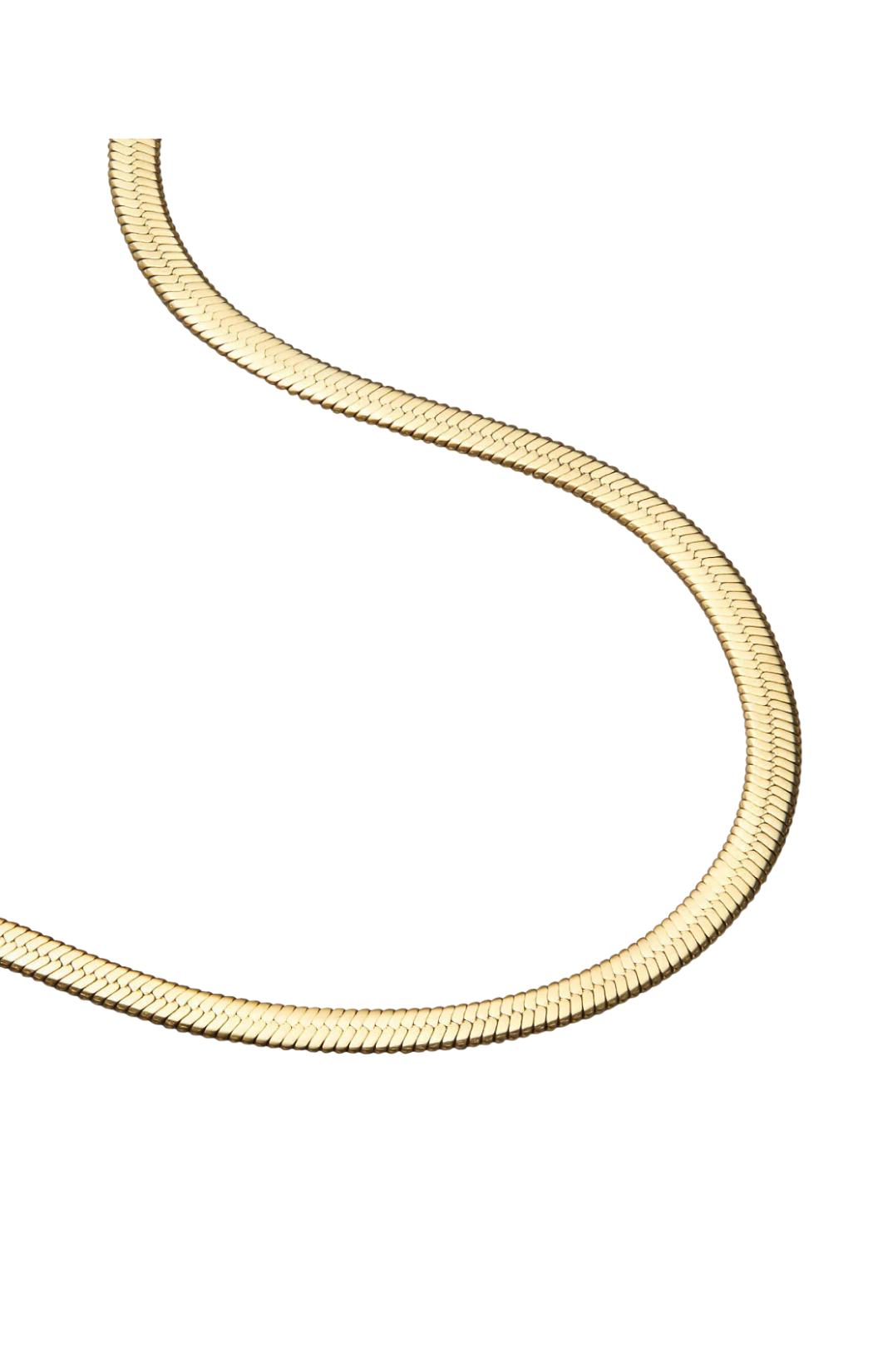 Ina Herringbone Chain Necklace