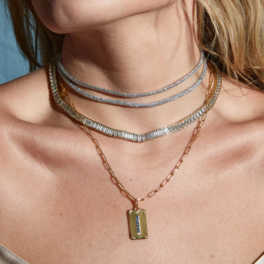 Halley's Heart on Silver Lurex