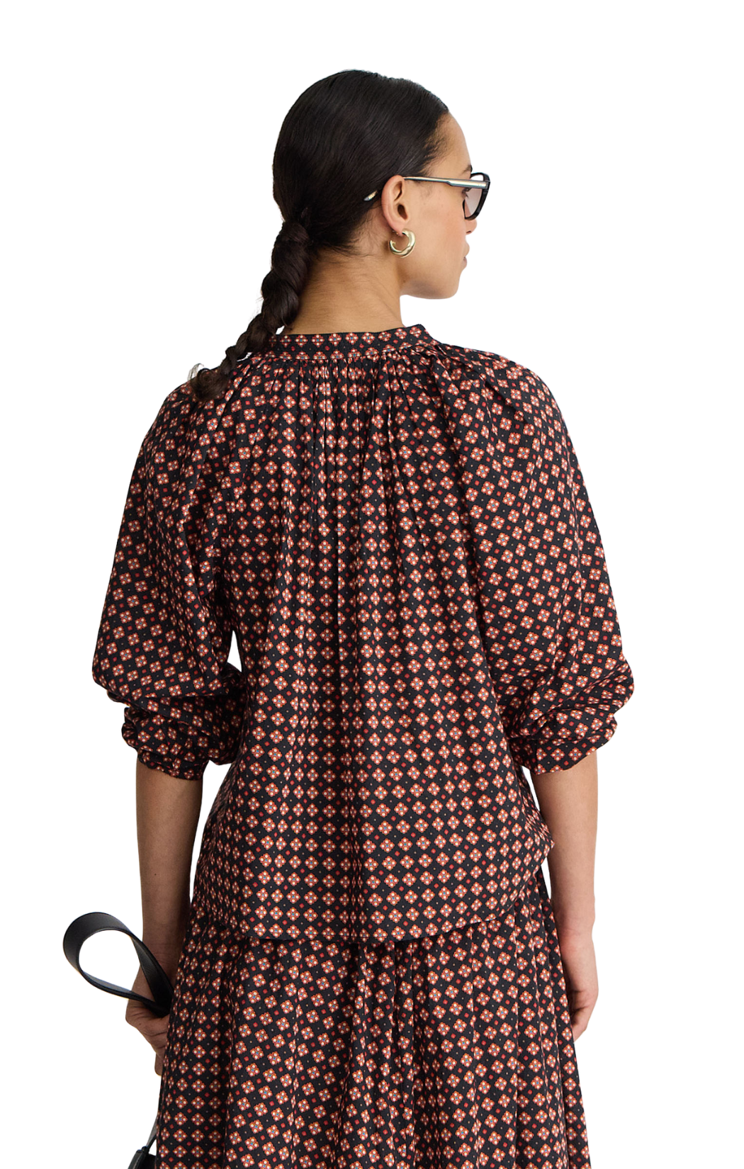 Ferooza Shirred Top