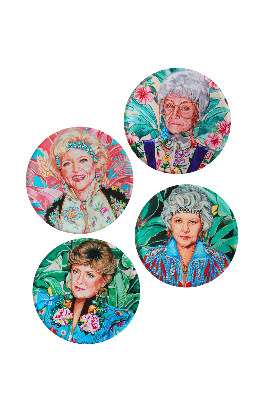 Golden Gals Coasters