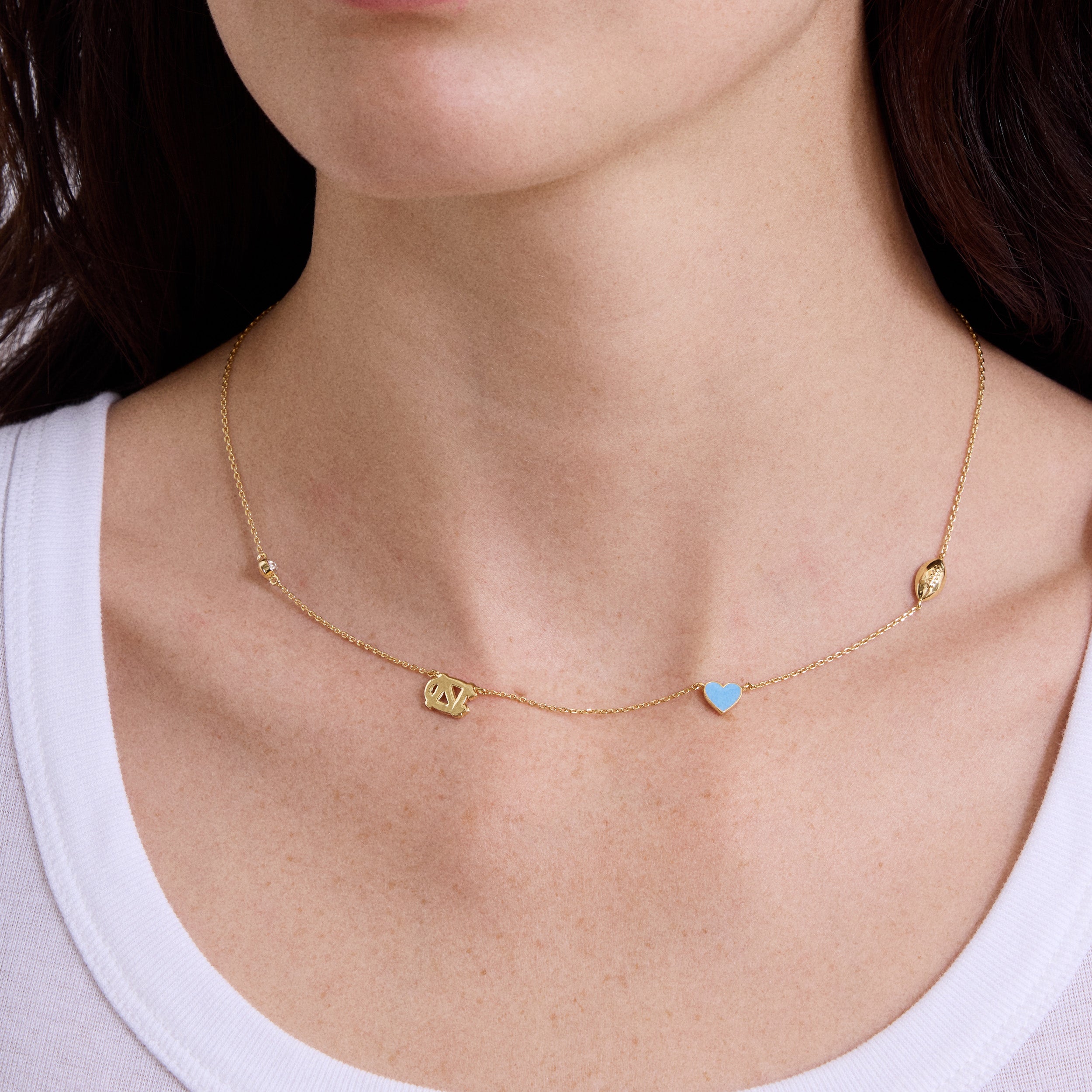 UNC Charm Necklace