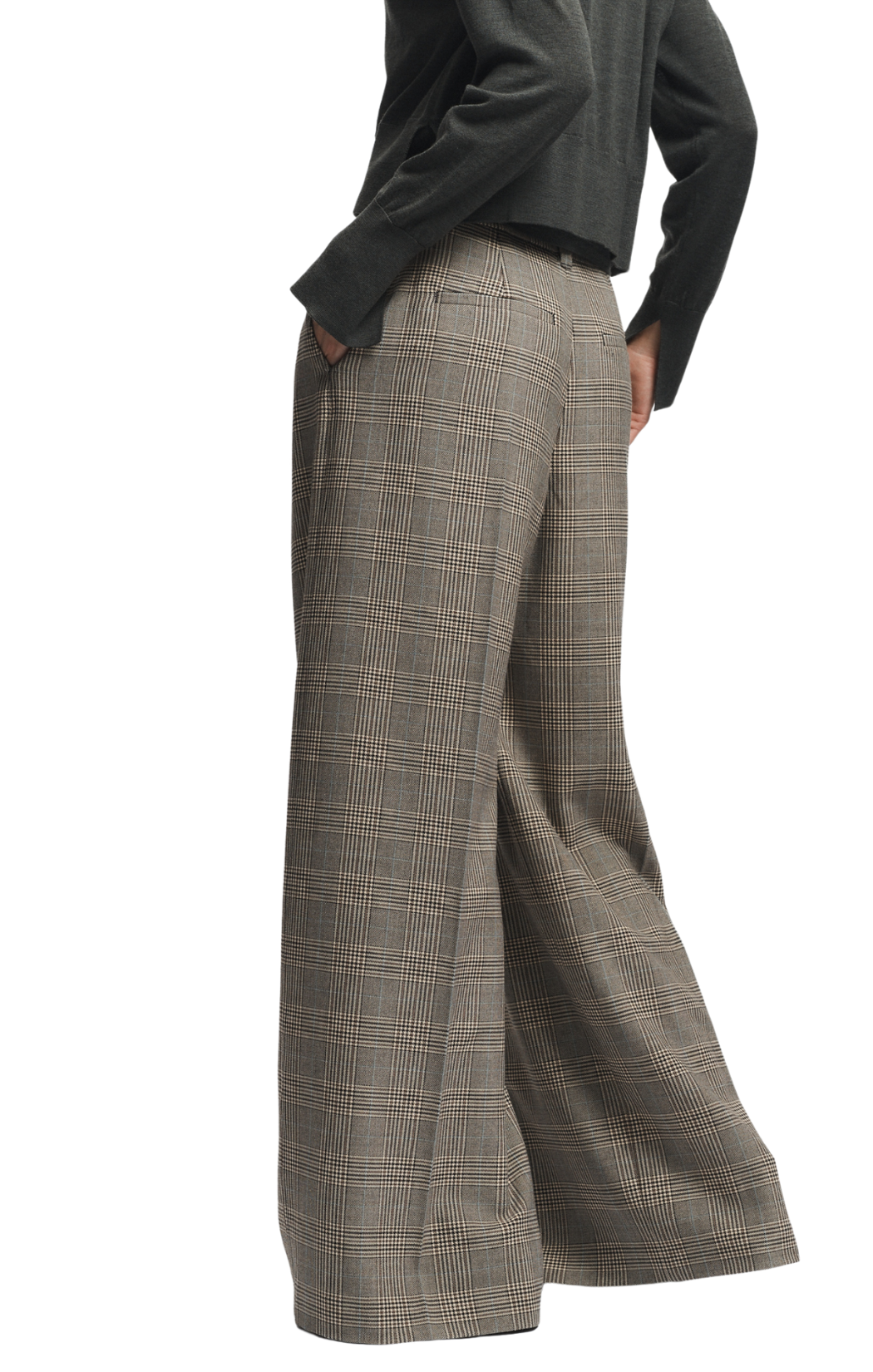 Everett Mid-waisted Trouser