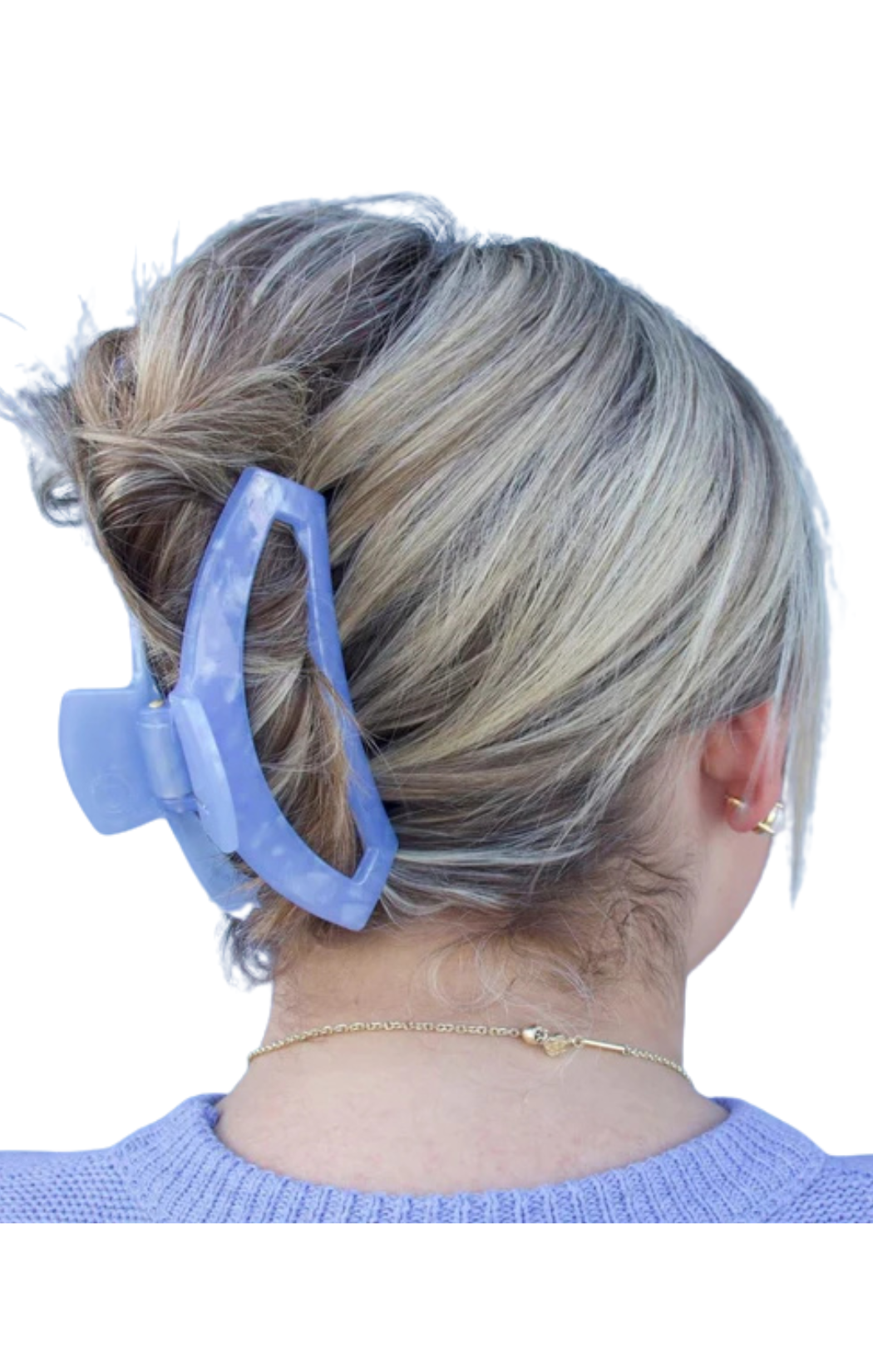 Open Blue Lagoon Large Hair Clip