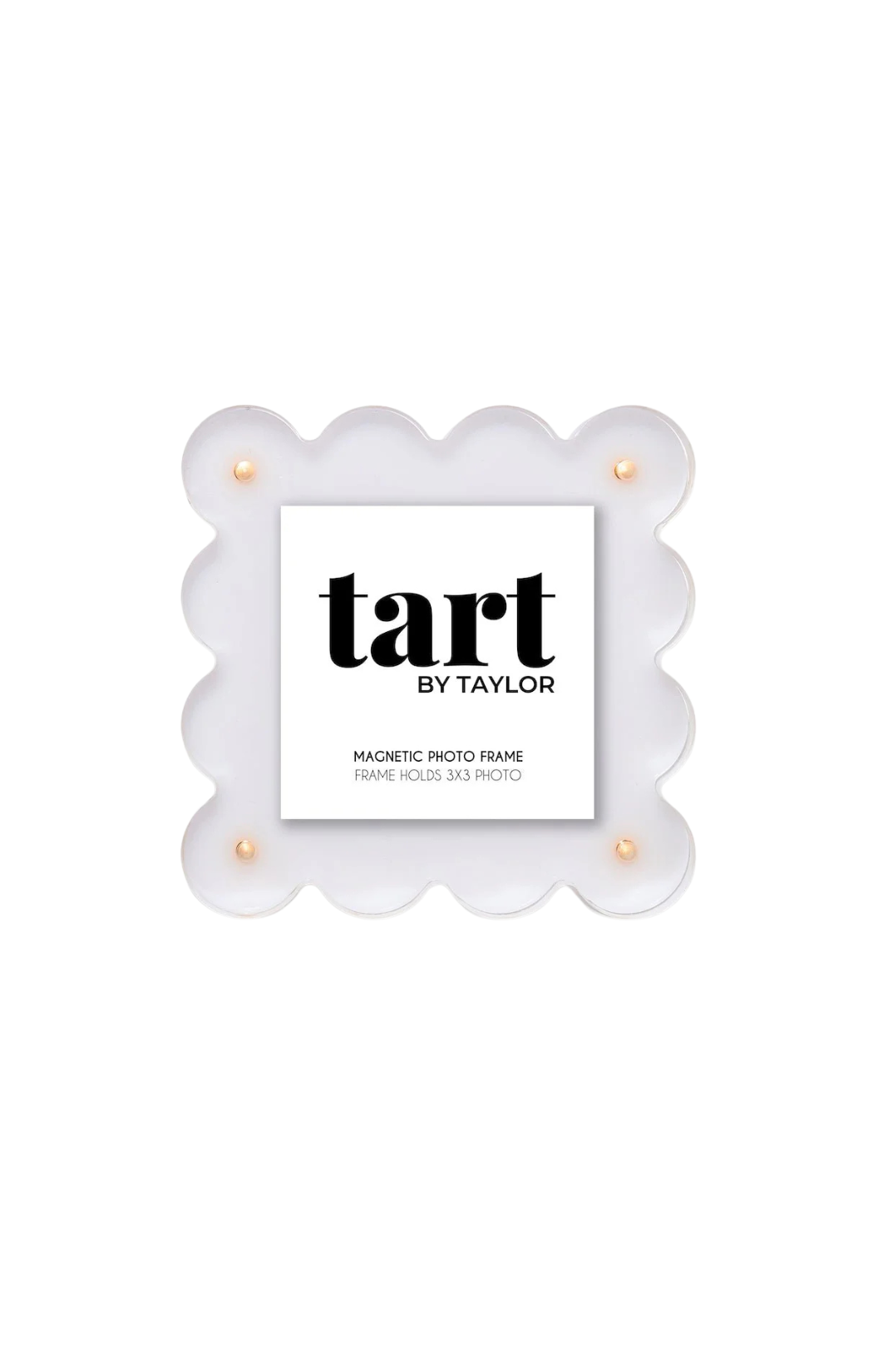 White Mini Acrylic Picture Frame