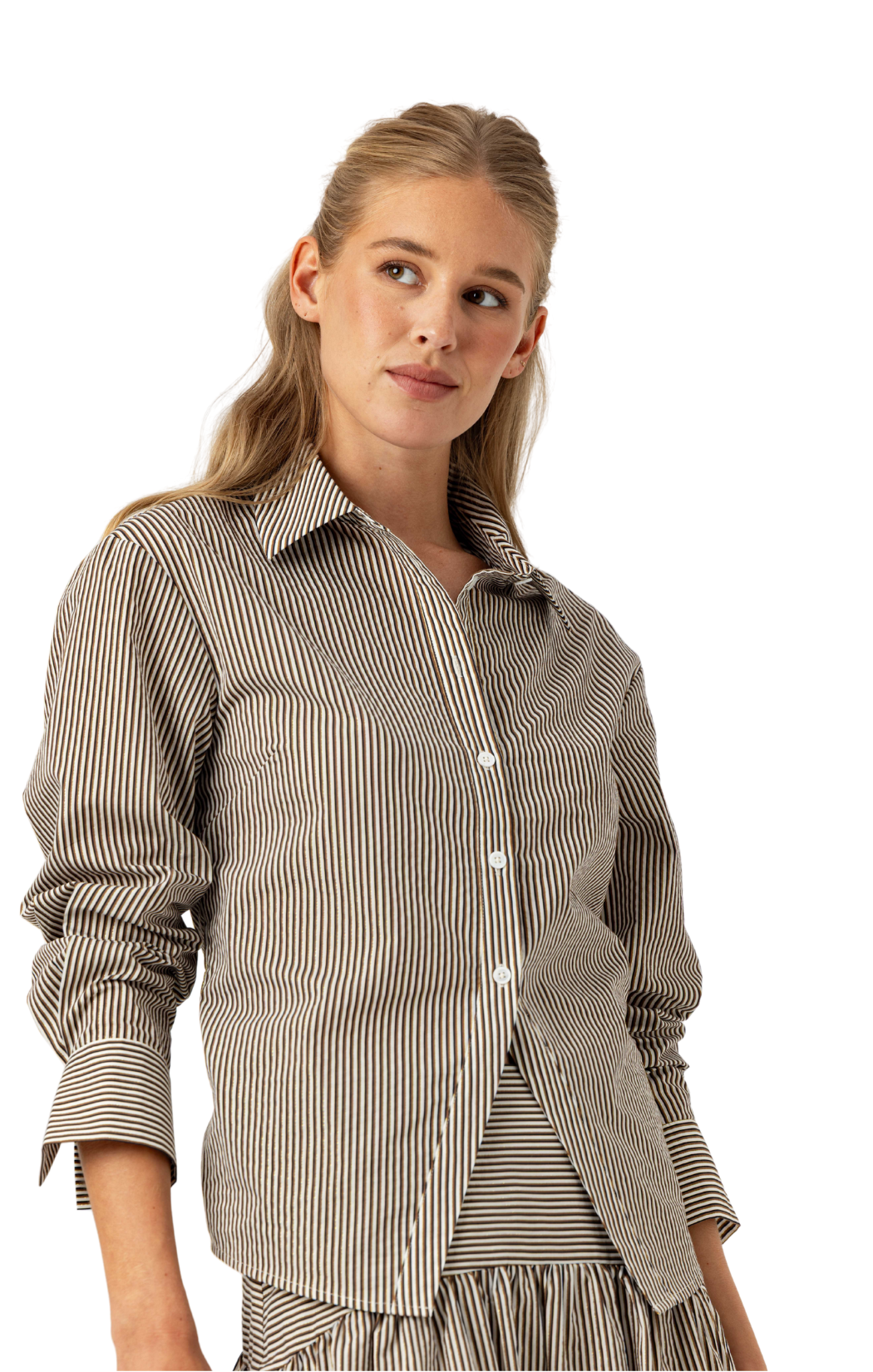 Striped Aster Shirt