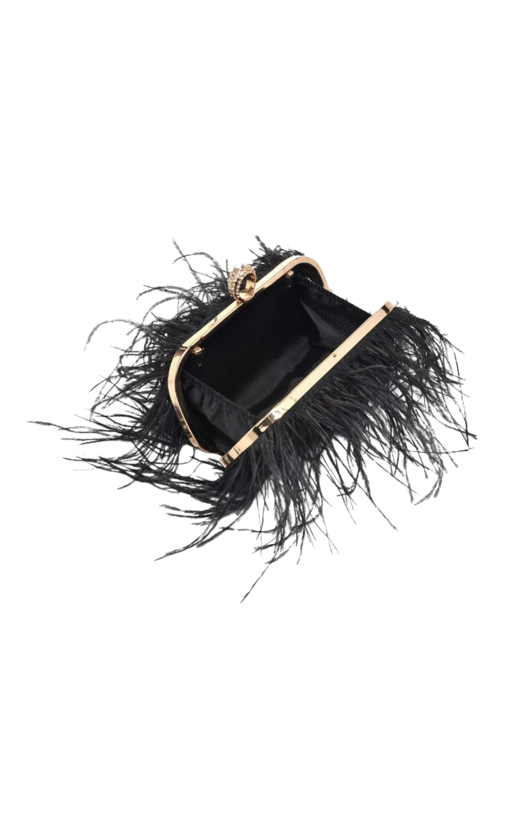 Harlow Feather Evening Bag