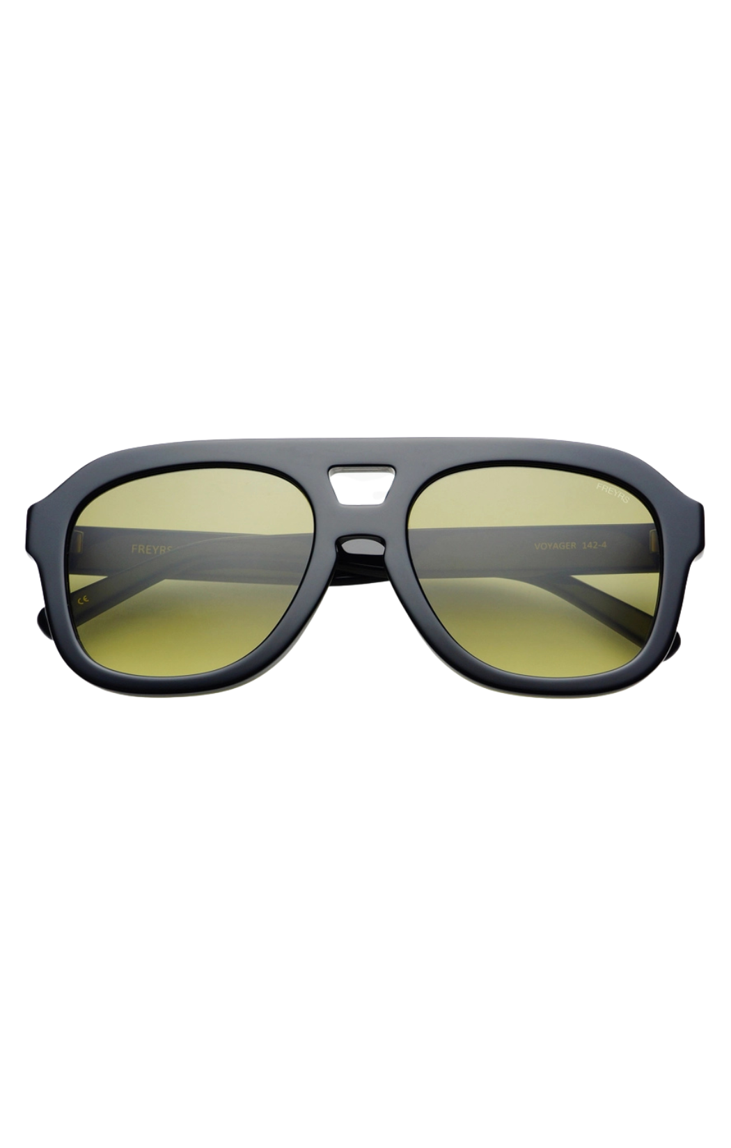 Voyager Acetate Oversized Aviator Sunglasses