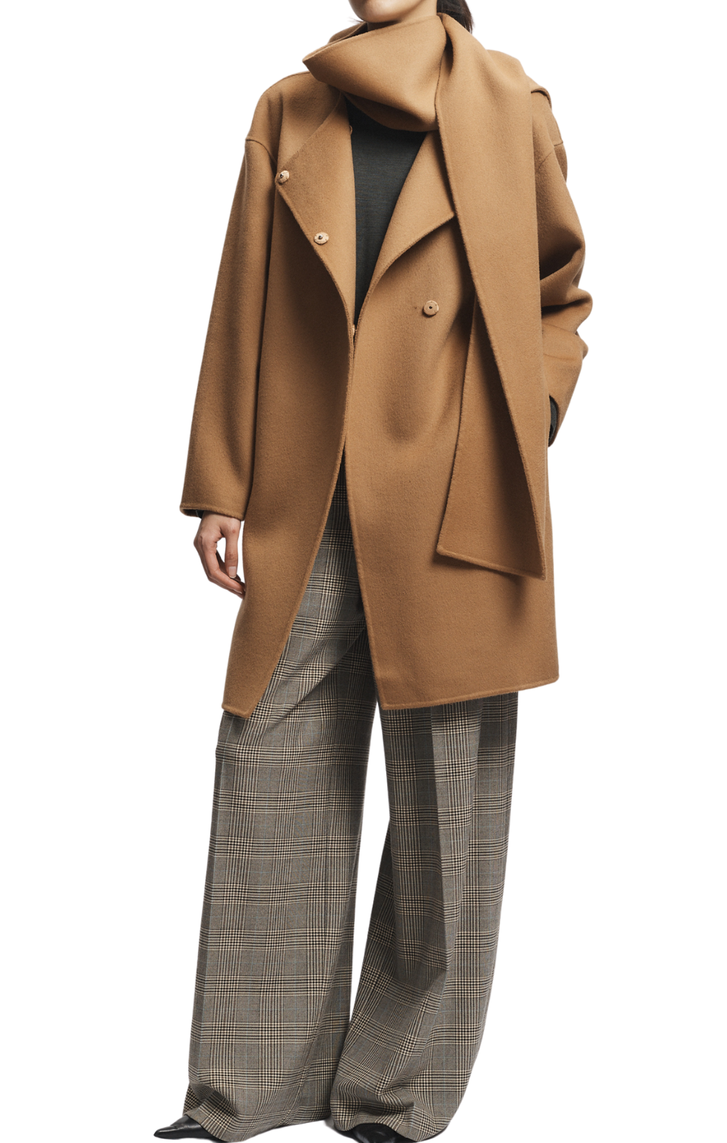 Orla Wool Scarf Coat