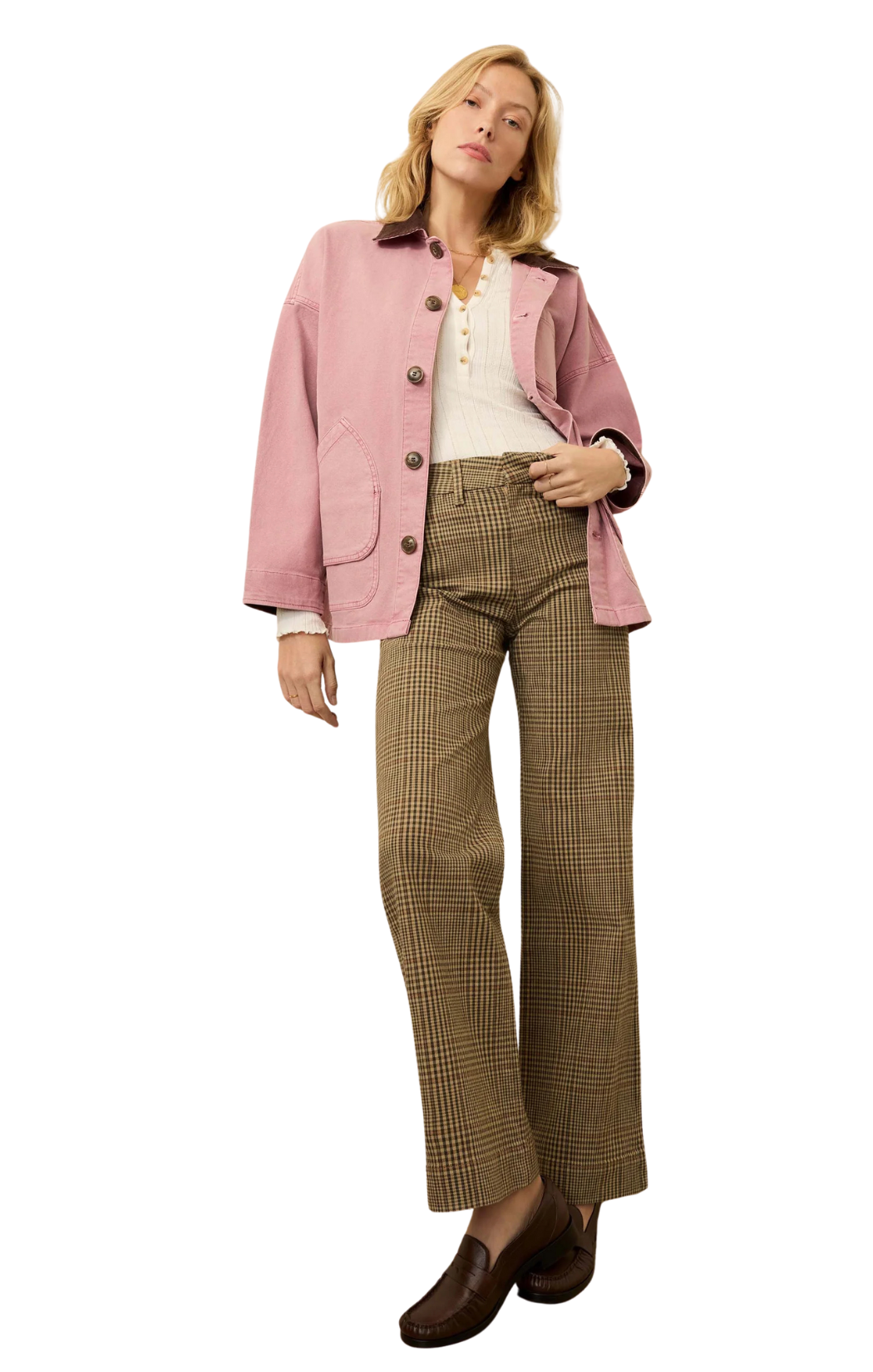 Twill Tide Slim Straight Pant