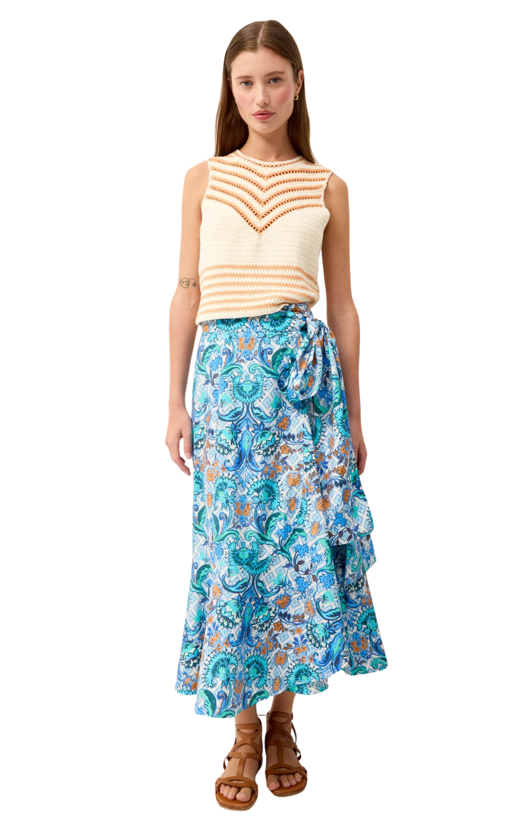 Estine Wrap Skirt