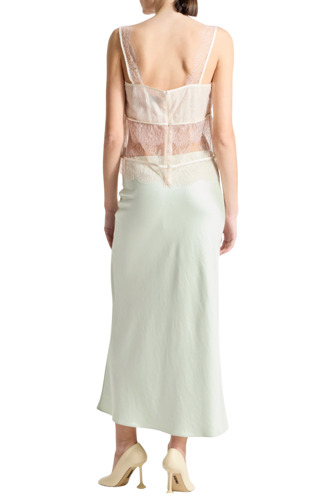 Talia Charmeuse Maxi Skirt