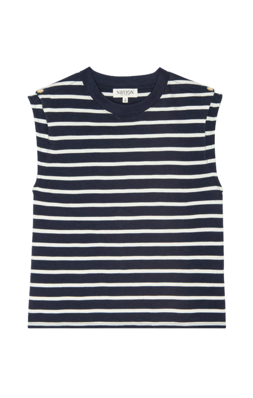 Marina Muscle Tee W/ Shoulder