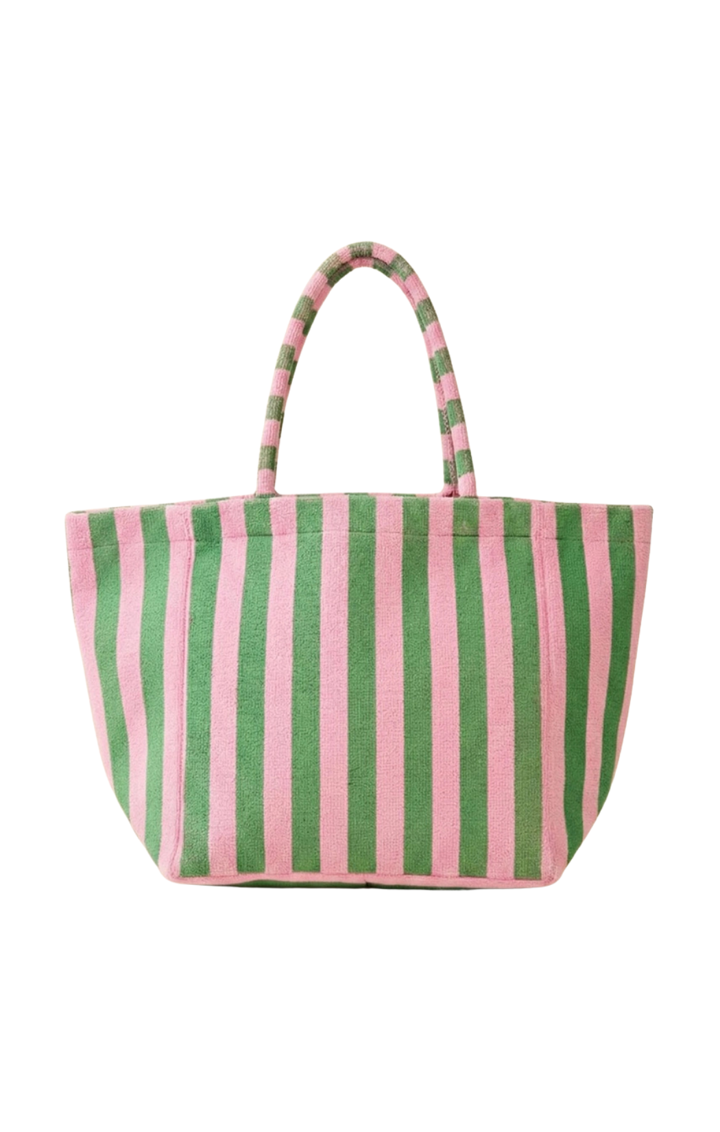 Striped Terry Tote Bag