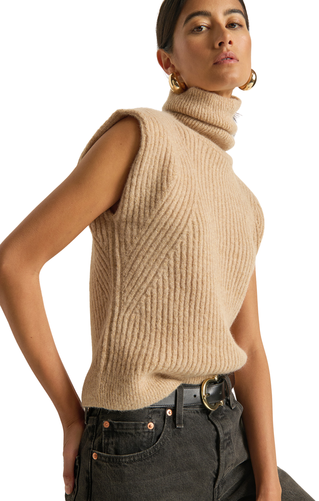 Isha Turtleneck Tank