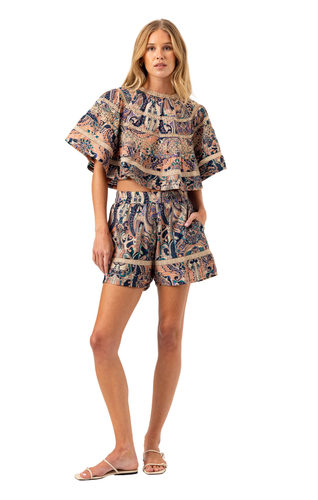 Mosaic Fuller Shorts