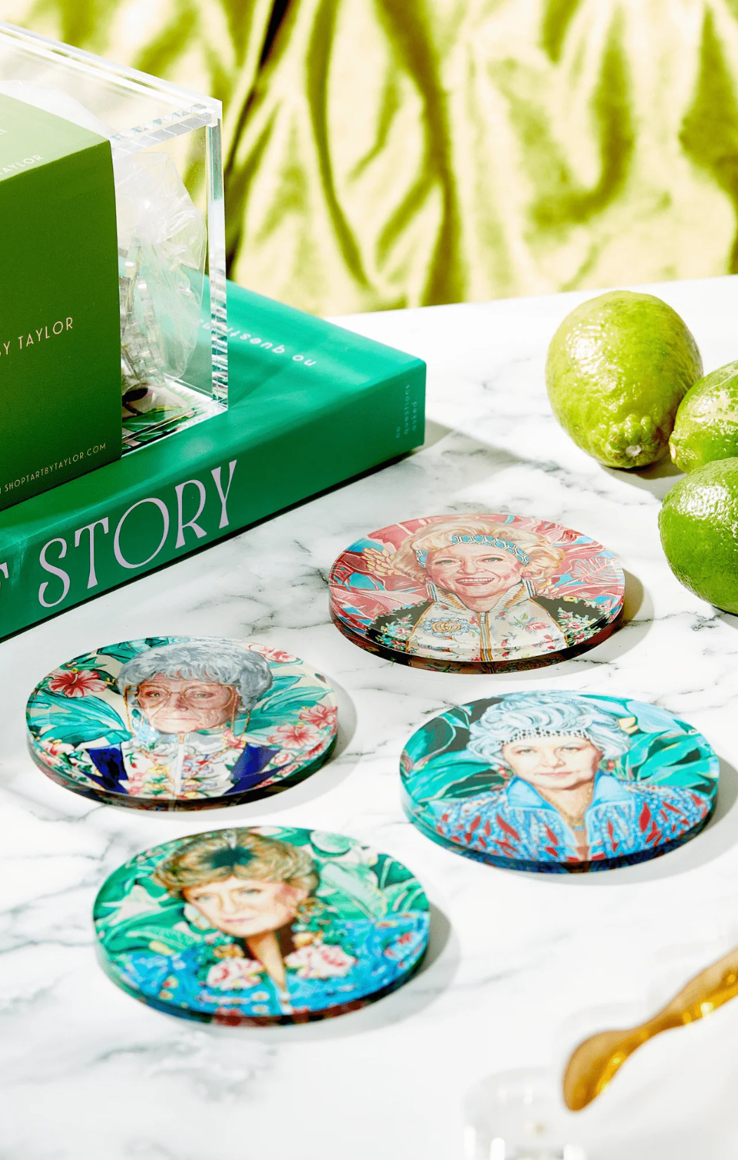 Golden Gals Coasters