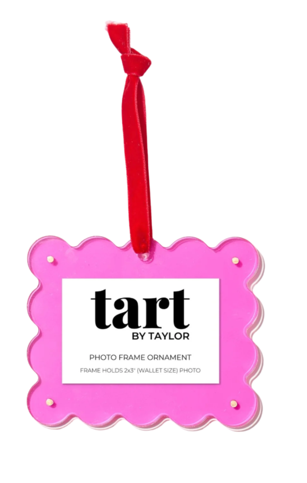Hot Pink Frame Ornament