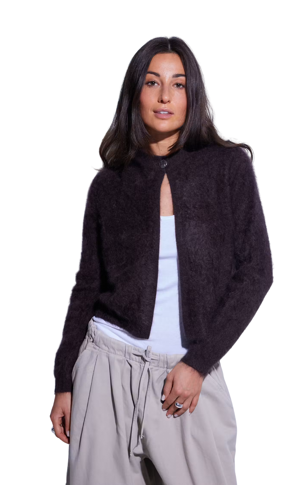 Brushed Dolomite Drift Cardi