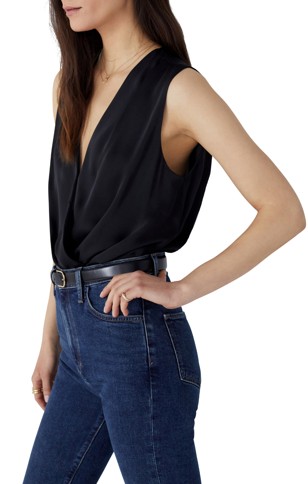 The Sleeveless Date Blouse