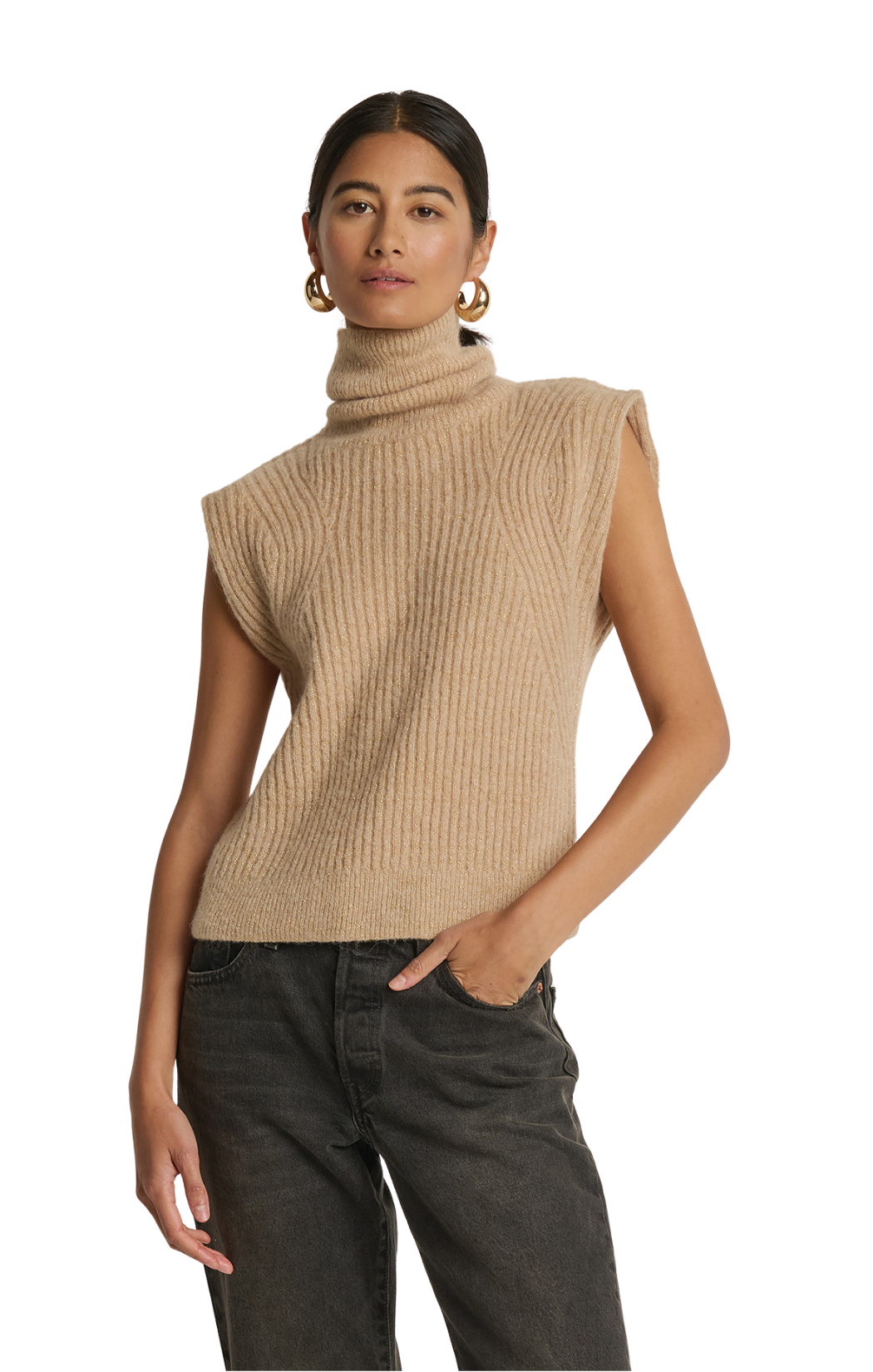 Isha Turtleneck Tank