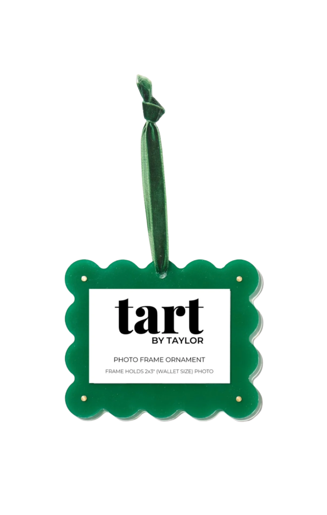 Green Frame Ornament