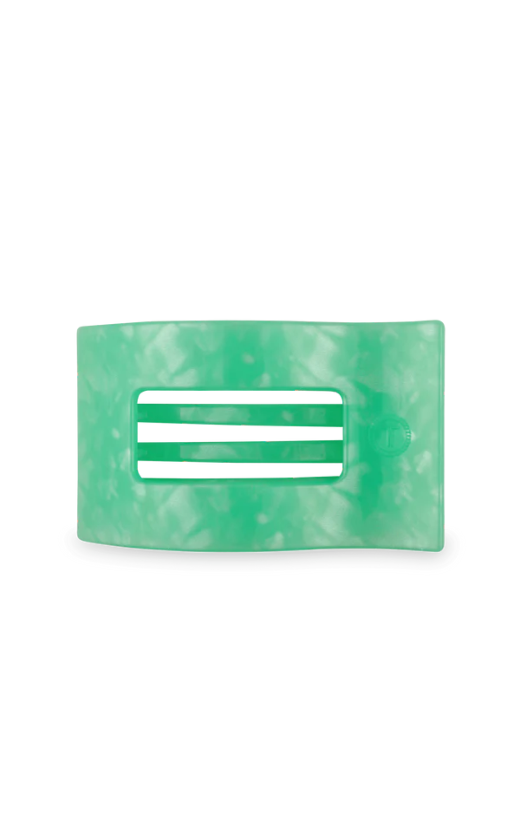 Spring Splash Large Flat Rectangle Hair Clip