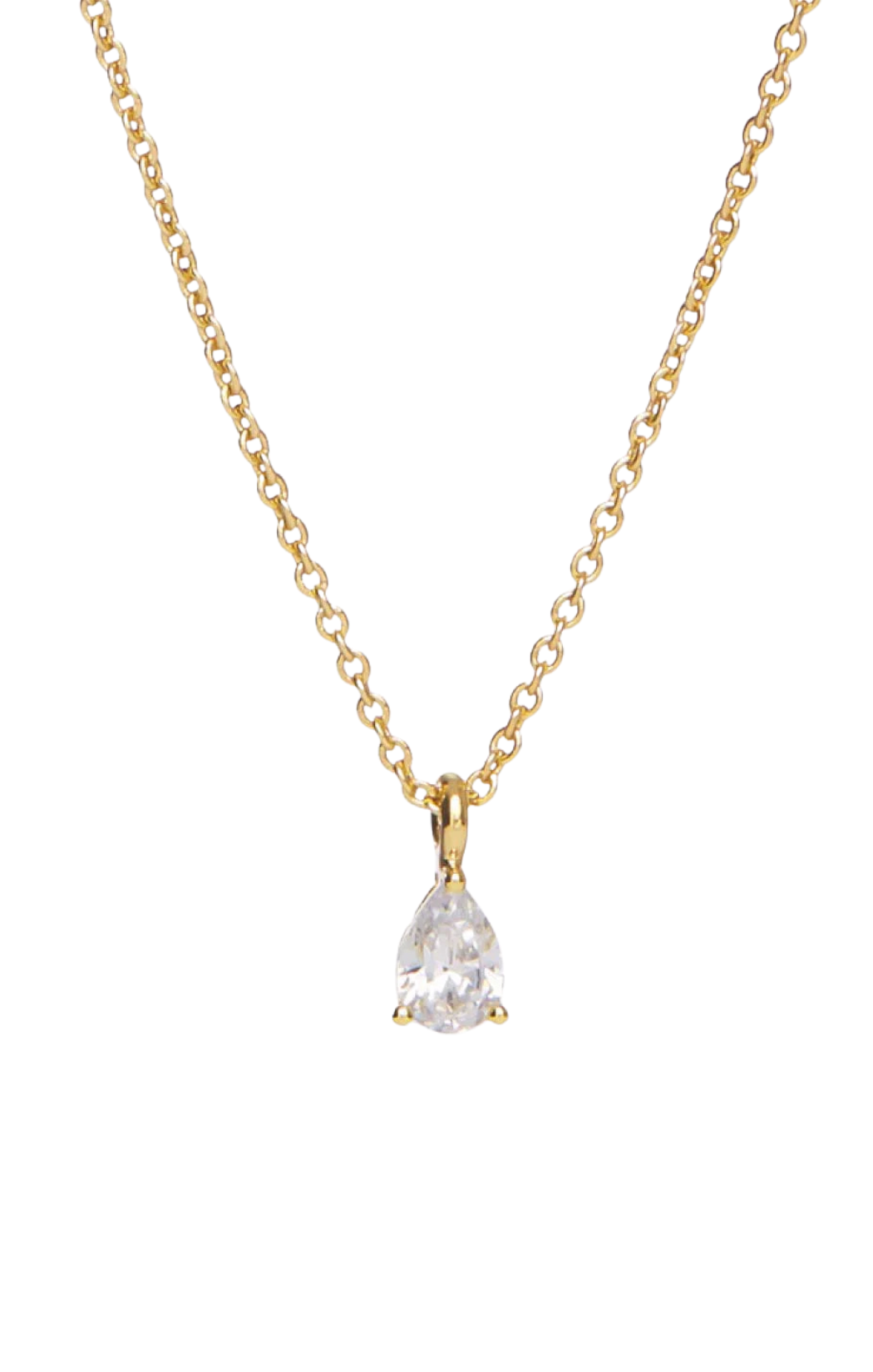 Elise Delicate Solitaire Pendant