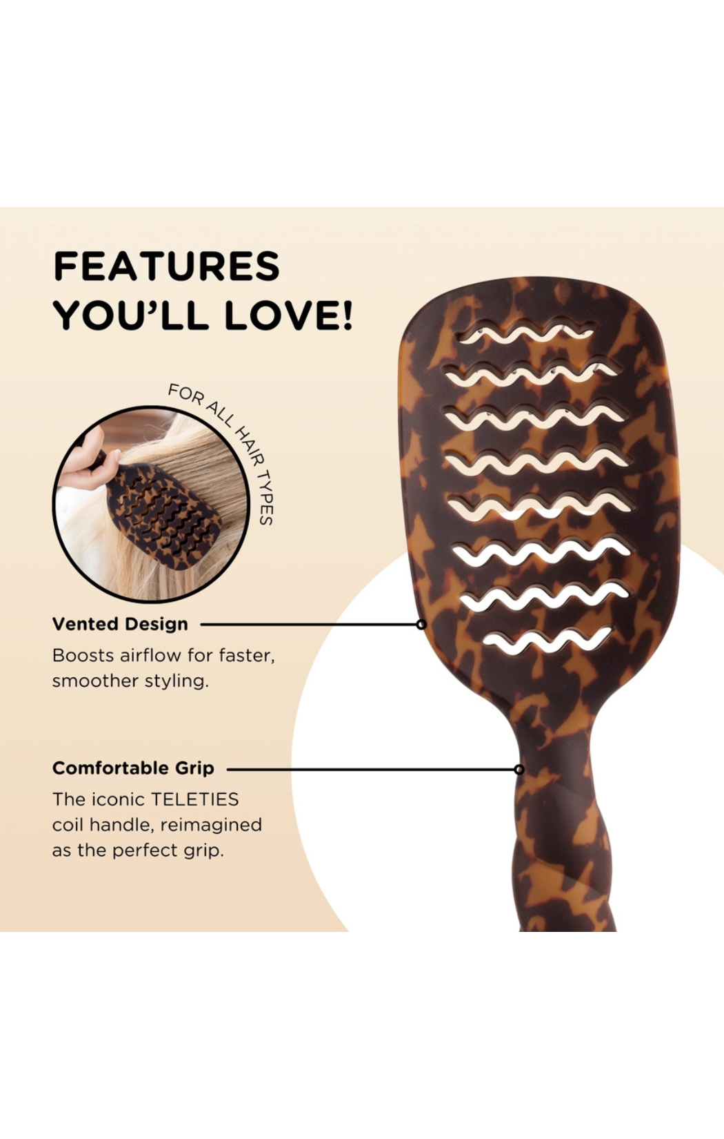 Vented Hair Brush