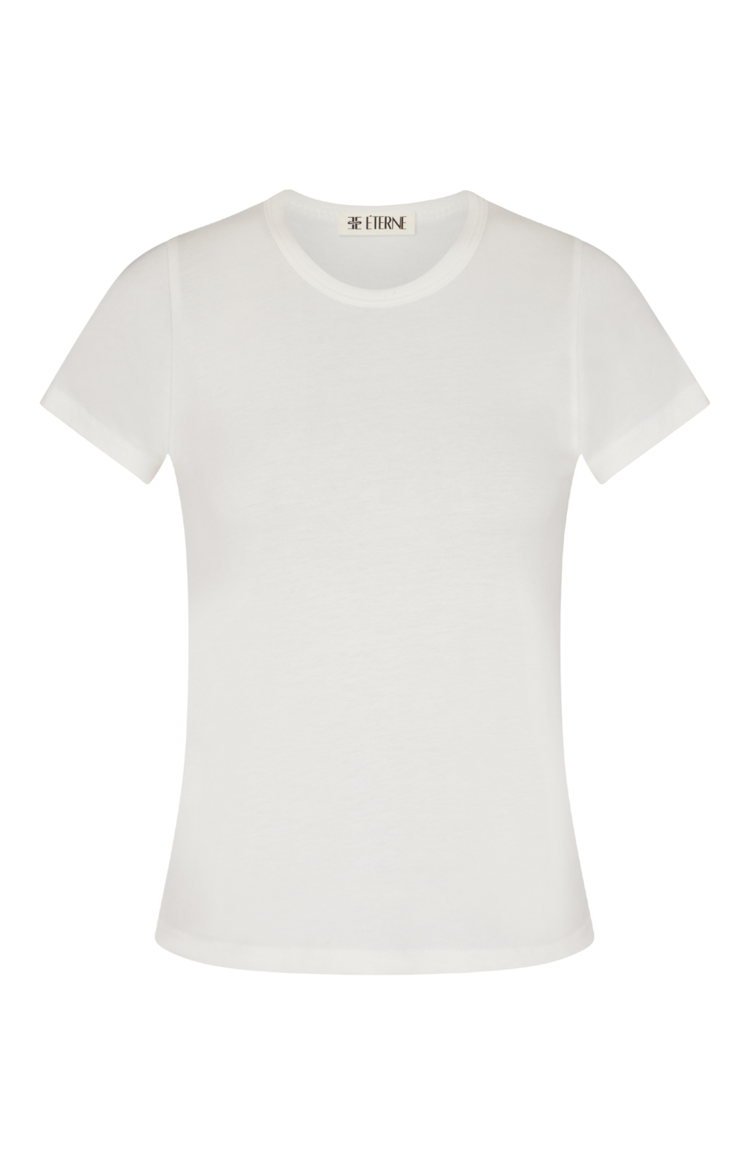 Fitted Crewneck Short Sleeve T-Shirt